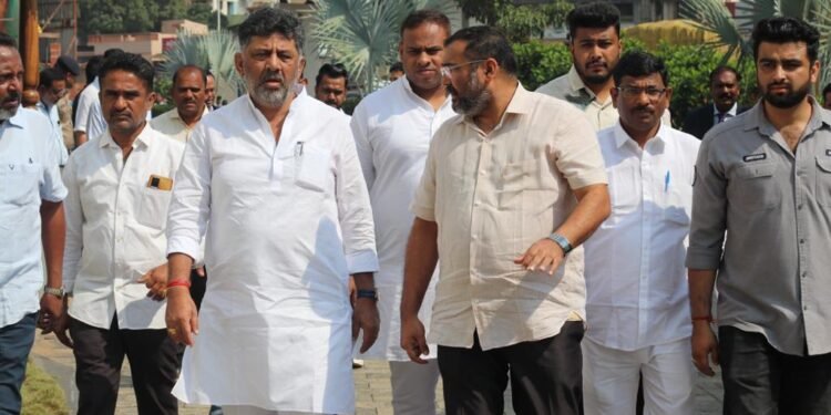 DK Shivakumar unveils power generation plan for the state on his visit to Belgaum