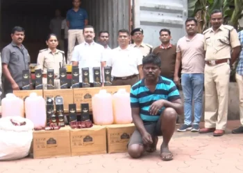 ₹25 Lakh worth of goan liquor seized in Belgaum