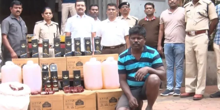 ₹25 Lakh worth of goan liquor seized in Belgaum
