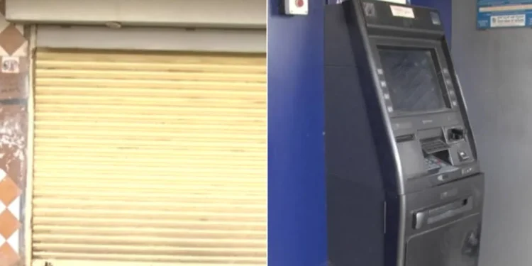 Rs 23 lakhs stolen from Chikkodi SBI ATM using a gas cutter