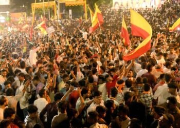 7 Tons of waste gathered post Belgaum rajyotsava celebrations