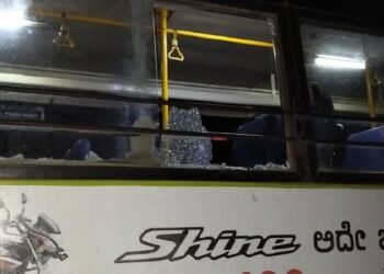 Two in custody for stone pelting at government buses in Belgaum