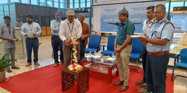 Belgaum Airport Marks Aviation Safety Awareness Week 2023