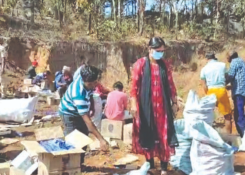 Rs 1.40 crore worth of liquor destroyed in Khanapur