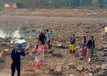 Cleanliness Drive Organized in Khanapur’s Malaprabha River