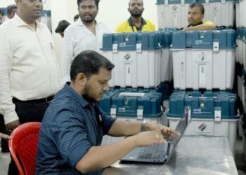 EVMs dispatched to polling stations with stringent security in Belagavi