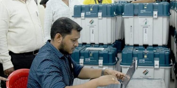 EVMs dispatched to polling stations with stringent security in Belagavi