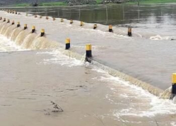 Sunadholi Bridge submerged amid ghataprabha river overflow in Karnataka