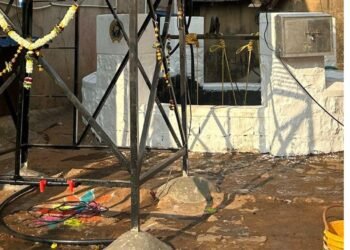 Open Well Revitalized by Conservationists in Military Camp