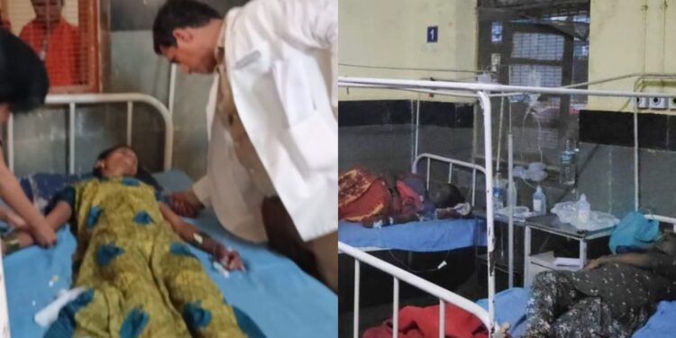 After consuming ‘Prasad’ at the Bhireshwar and Karemma Fair, 51 individuals were hospitalized