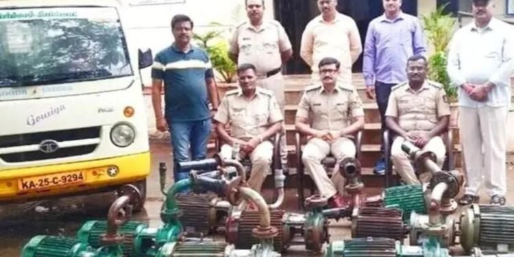 Authorities Arrest Theft Suspects in Bailahongala Pump Set Robbery Case