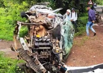 Fatal Car Accident Near Khanapur Claims Two Lives from Belgaum, Injures Two Others