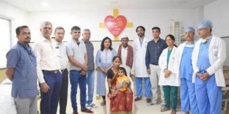 Gift of Life Scheme Helps Two-Year-Old in Belgaum Receive Successful Heart Surgery