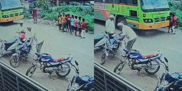 Boy Fatally Struck by NWKRTC Bus in Athani, Locals Blame Driver’s Negligence