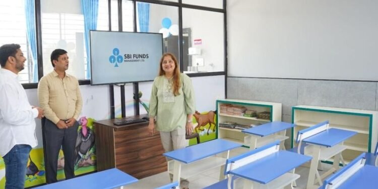 SBI Funds Management Ltd. provides support to Belagavi NGO for classroom construction