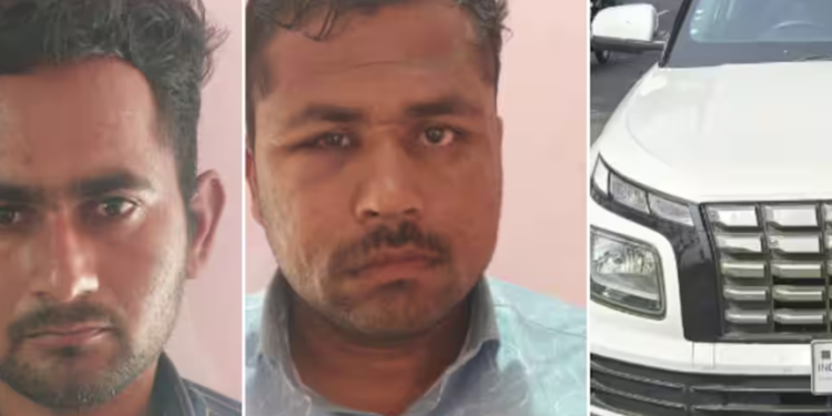 Two arrested in Belagavi for robbing car carrying gold smuggled from Kerala