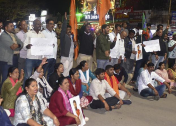 BJP MLC CT Ravi’s arrest leads to protests and accusations against Congress Govt