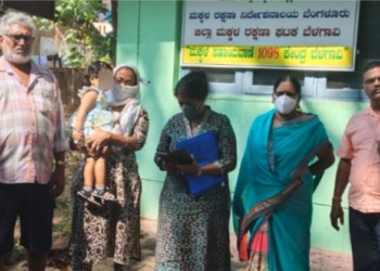 Two-year-old girl sold for Rs 4.5 lakh rescued in Belagavi police child trafficking bust