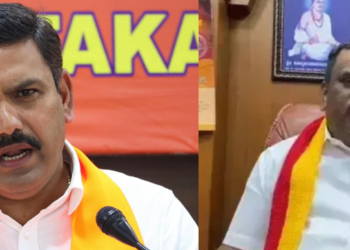 BJP’s Vijayendra slams insult to Kannada, KRV plans protest in Belagavi