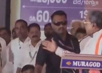 Siddaramaiah’s heated confrontation with police officer at Belagavi rally draws criticism