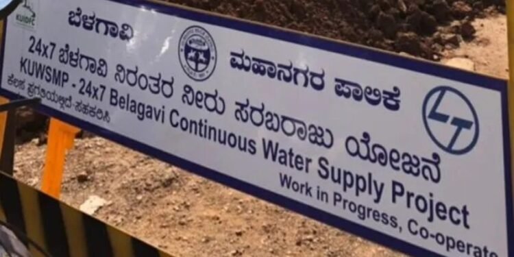 L&T clarifies road restoration steps after pipeline works in Belagavi