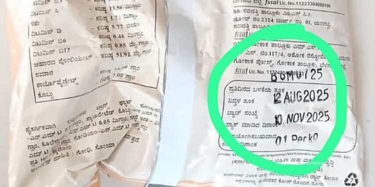 Expired nutrition packets at Anganwadis trigger outrage in Belagavi