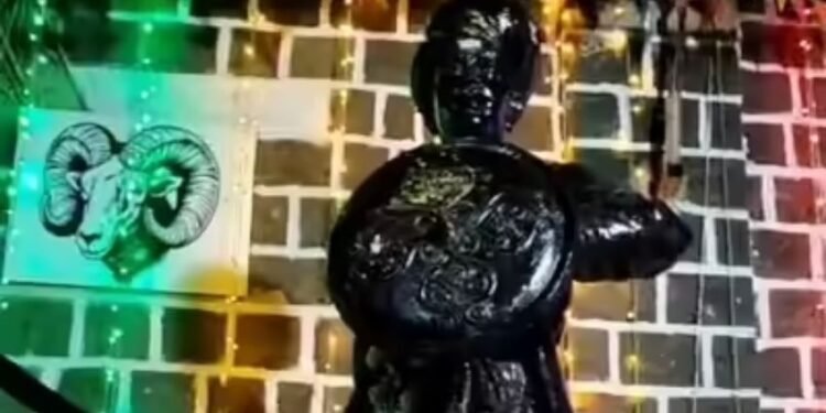 Belagavi police examine CCTV in Rayanna statue defacement case