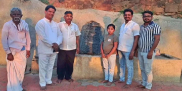 11-year-old girl identifies historic Veeragallu in Belagavi village