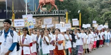 Belagavi Hosts Walkathon to Promote Eye Donation Awareness