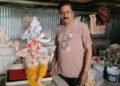 Belagavi Sculptor Introduces Eco-Friendly Paper Ganesha Idols