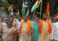 Protest in Belagavi Over State’s Abridgment of Vande Mataram