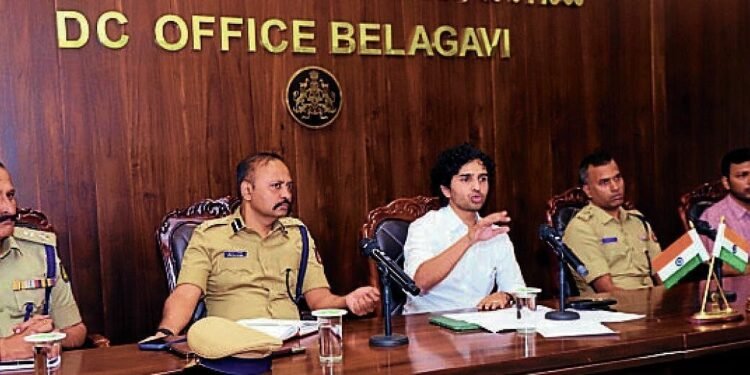 Belagavi District Magistrate Directs Officials to Ensure Flawless Winter Session