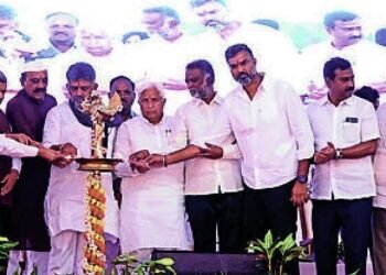 CM D.K. Shivakumar unveils 'Nagilayogi' scheme for farmers in Savadatti