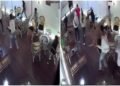 Four Veiled Men Attack Cafe Staff Member with Axes and Machetes on Racecourse Road in Belagavi