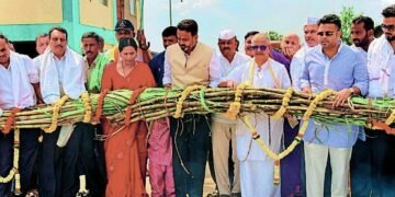Harsha Sugar Factory Launches 2026-27 Crushing Season in Savadatti