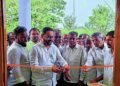 MLA Nikhil Katti Inaugurates New Lab Building at Hukkeri Public Hospital