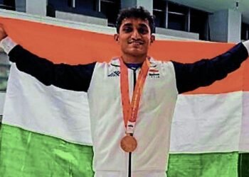 Swatik Patil Wins Bronze in 100m Breaststroke at Asian Para Games