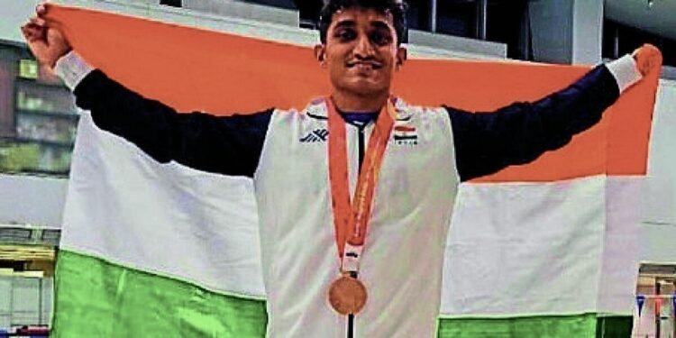 Swatik Patil Wins Bronze in 100m Breaststroke at Asian Para Games